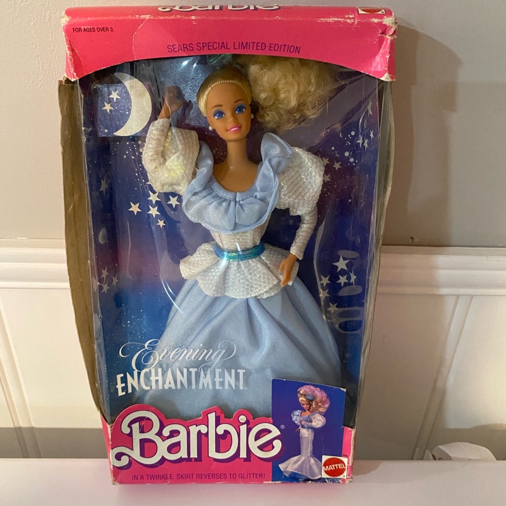 Vintage 1989 Evening Enchanted Barbie, Sears Limited Edition